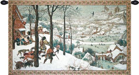 The Hunter in the Snow, A Tapestry of Human Frailty and Winter's Embrace!